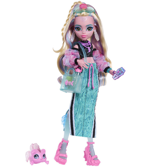 Monster High Lagoona Doll with Pet Fish & Accessories