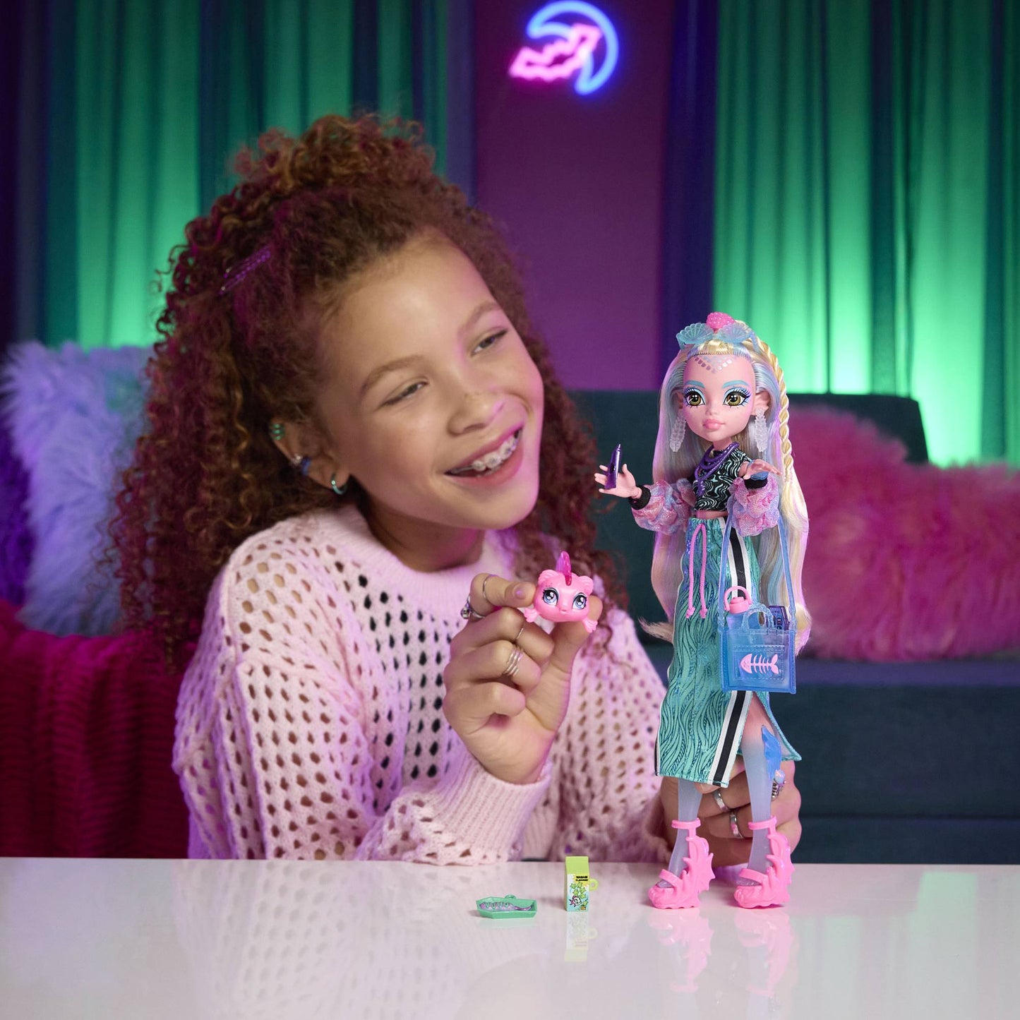 Monster High Lagoona Doll with Pet Fish & Accessories