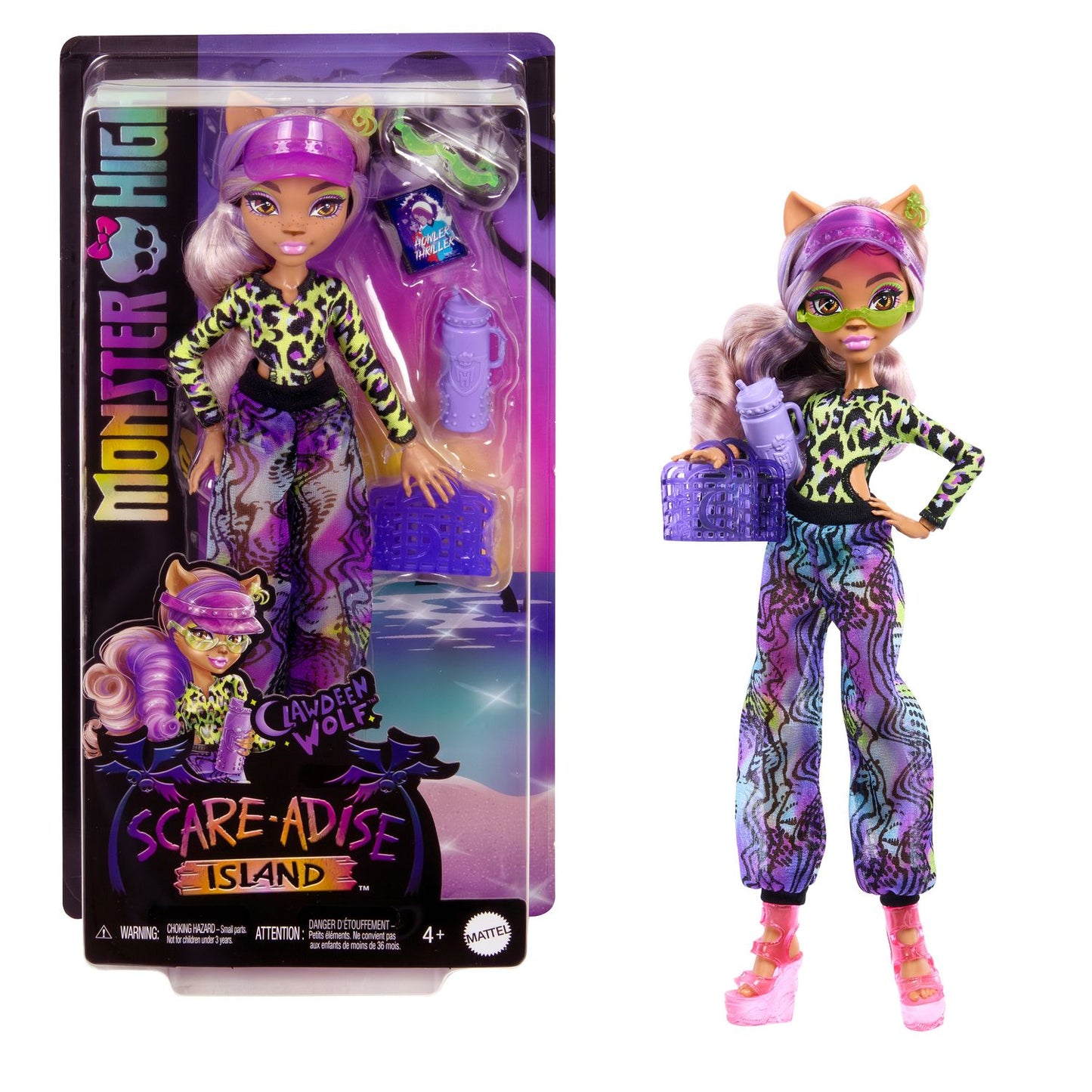 Monster High Scareadise Island Clawdeen