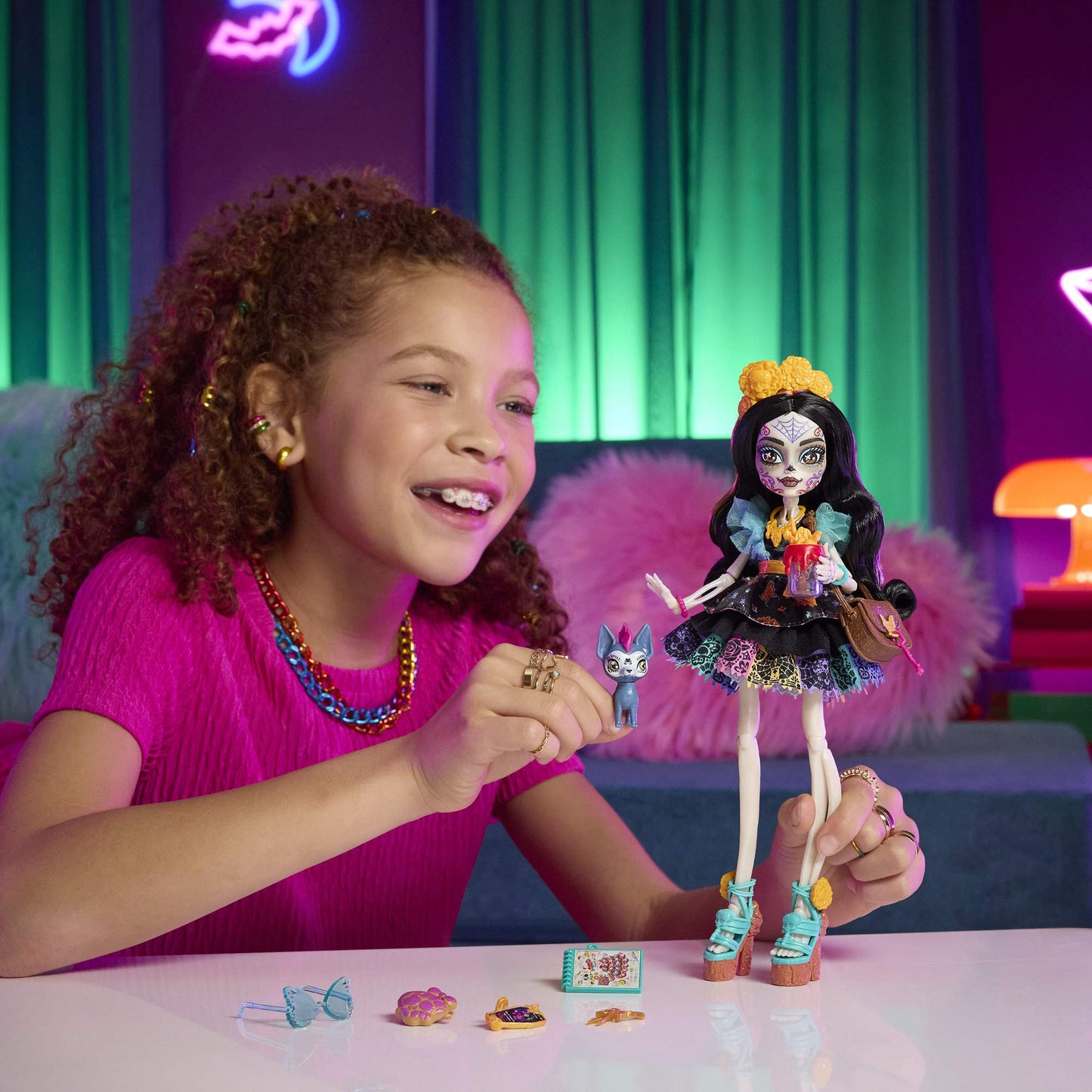 Monster High Skelita Doll with Xolo Dog & Accessories