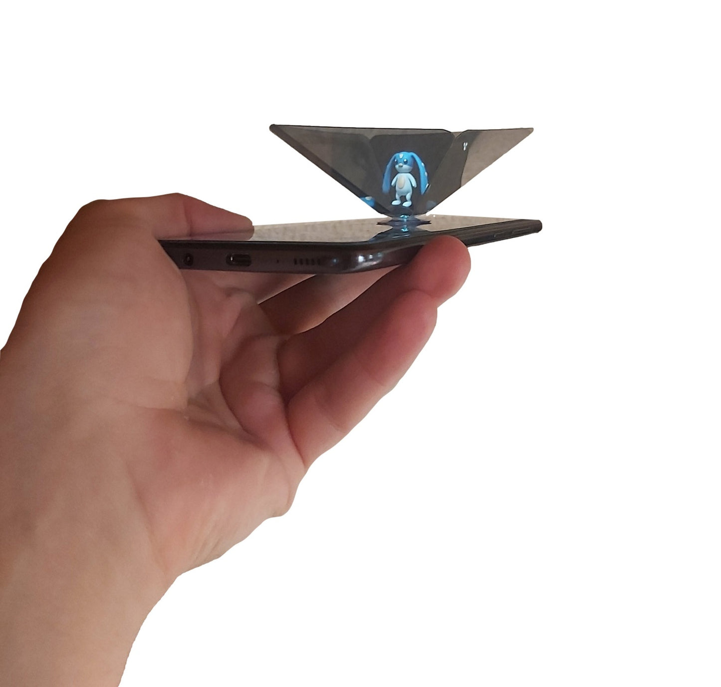 Holomonster Starter Pack: Hologram Pyramid & 3 Cards