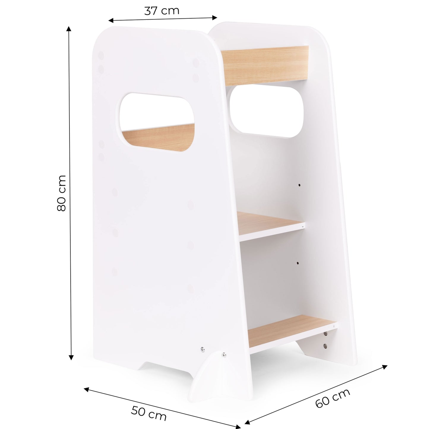Montessori Adjustable Kitchen Step Stool for Kids