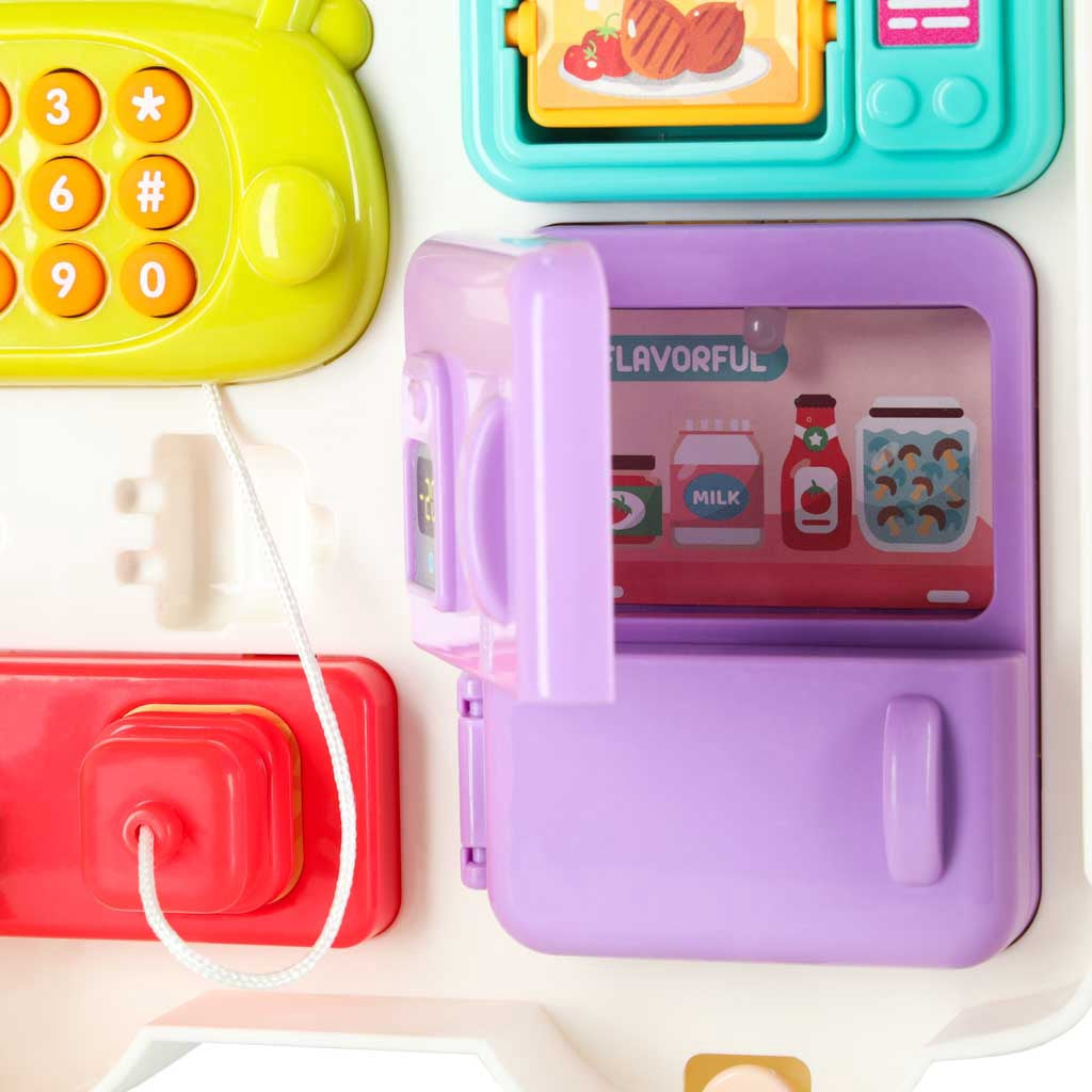 Montessori Sensory Activity Suitcase Bus, Lights Sounds