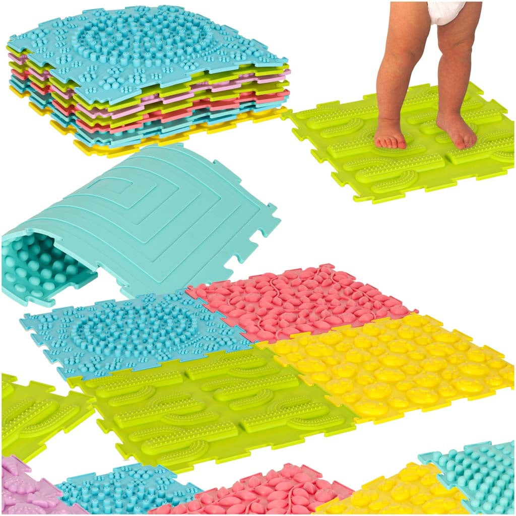 Montessori orthopaedic sensory puzzle mat