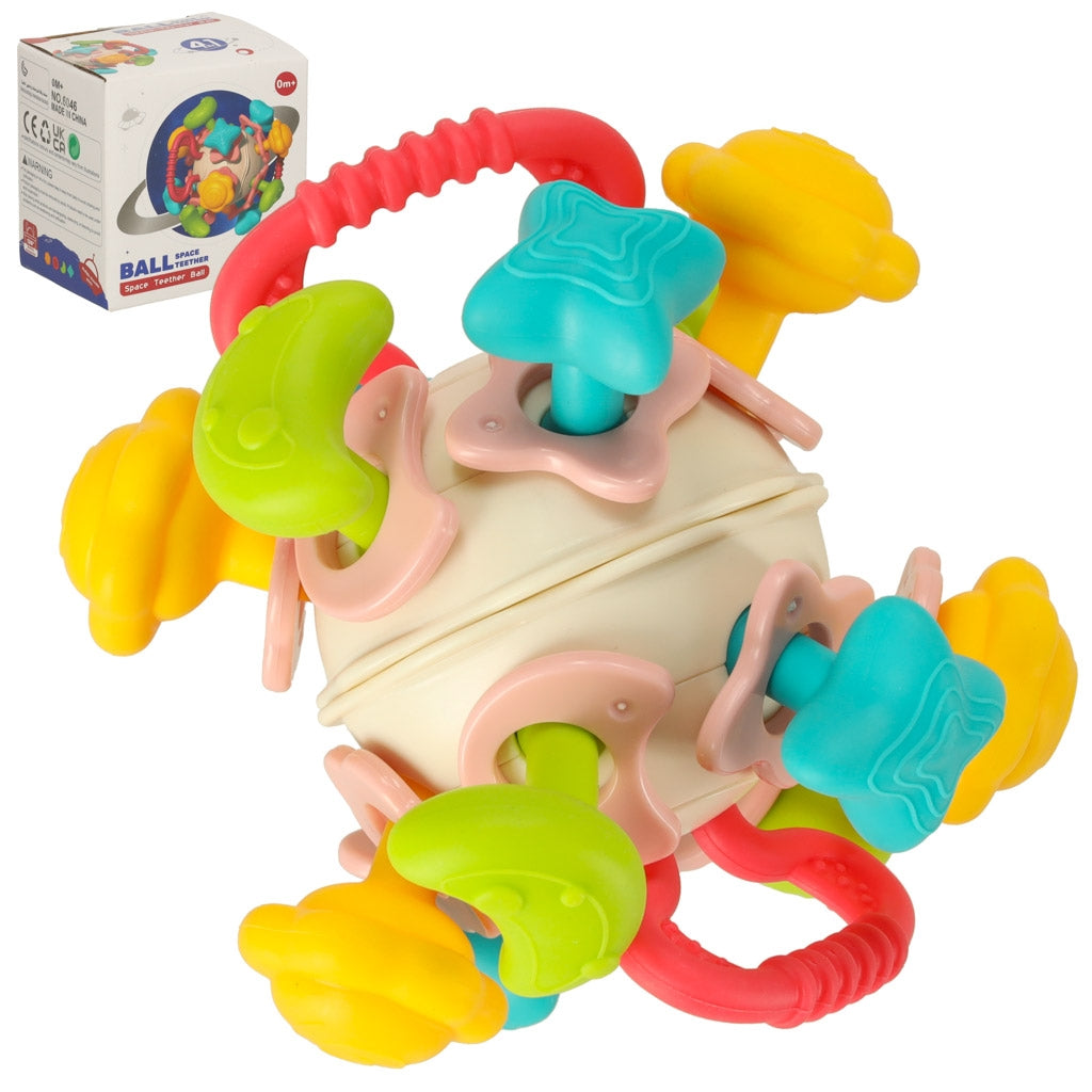 Montessori sensory teether toy for babies
