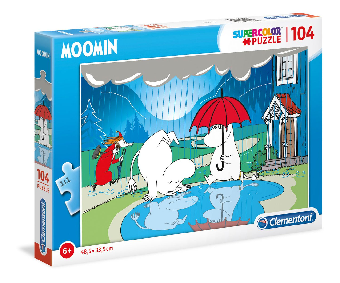 Moomin 104-Piece Puzzle for Kids Ages 6+