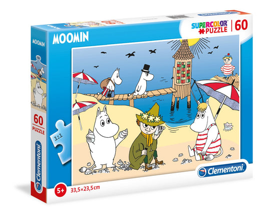 Moomin 60-Piece Puzzle for Kids, Ages 5+