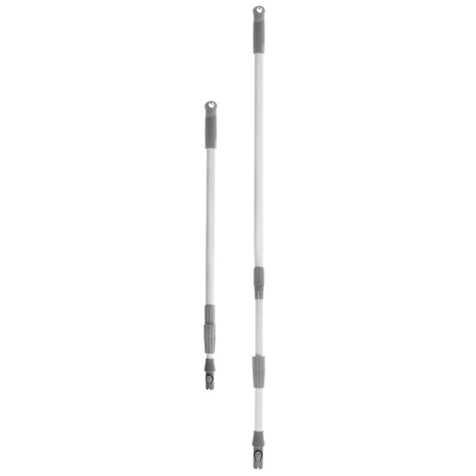 Mop and broom handle steel telescopic CLEAN SYSTEM 94-158 cm