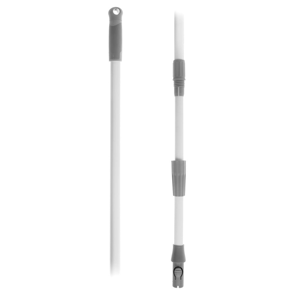 Mop and broom handle steel telescopic CLEAN SYSTEM 94-158 cm