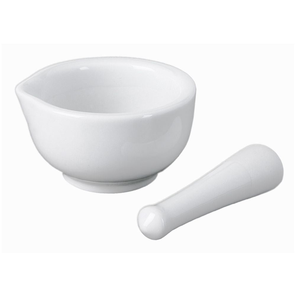 Mortar for better crushing: Perfect for spices and pesto
