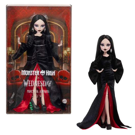 Morticia Addams Doll with Accessories – 6+