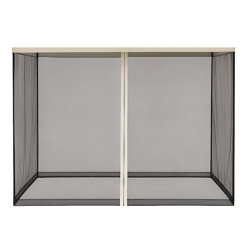 Mosquito Net for Garden Pavilion 3x3 m with Zipper Closures MultiGarden