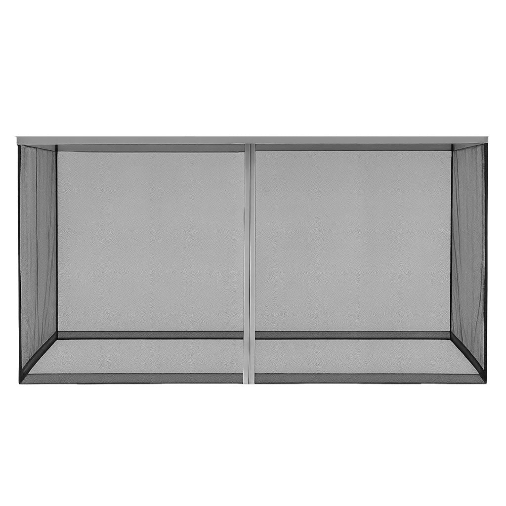 Mosquito Net for Garden Pavilion 3x4 m with Zipper Closures MultiGarden