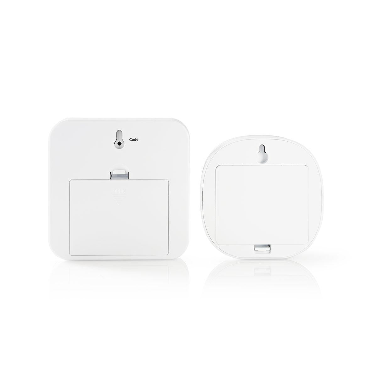 Motion detector Alarm | Battery powered | 6x AA/LR6 | 85 dB| Detector range: 6 m | Wall | Blue / White