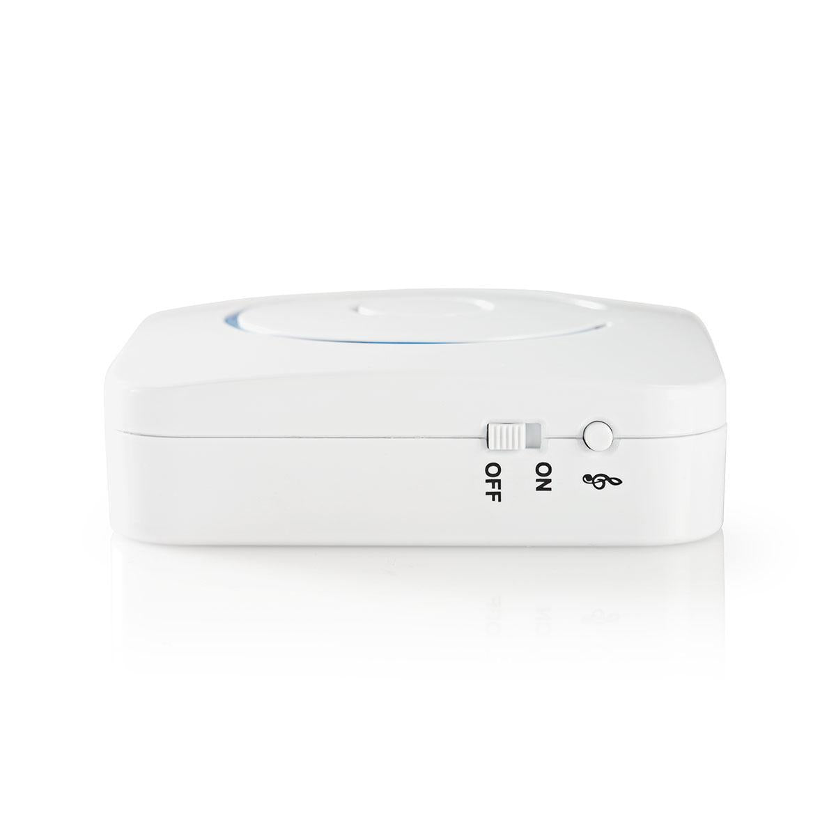 Motion detector Alarm | Battery powered | 6x AA/LR6 | 85 dB| Detector range: 6 m | Wall | Blue / White