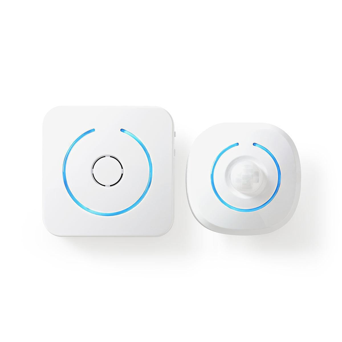 Motion detector Alarm | Battery powered | 6x AA/LR6 | 85 dB| Detector range: 6 m | Wall | Blue / White
