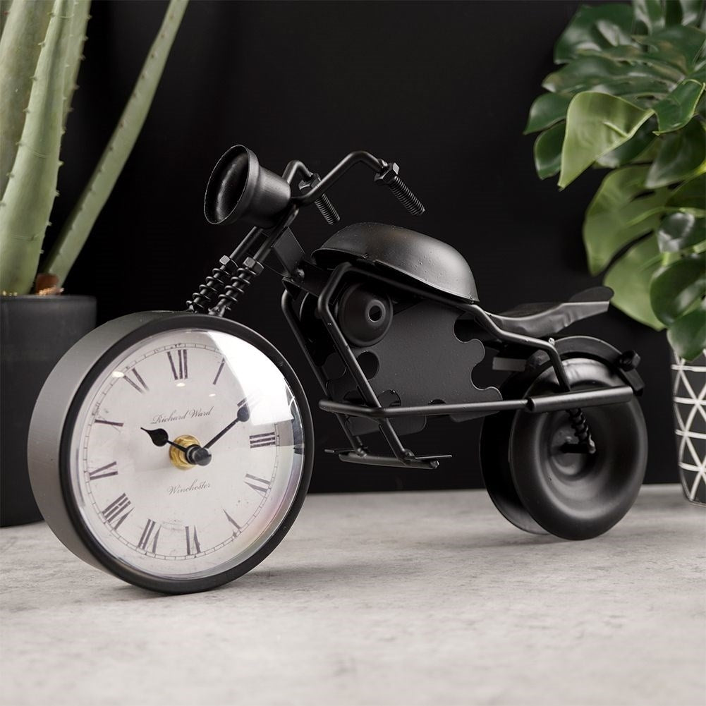 Motorcycle Clock: Unique Decoration for Home and Office