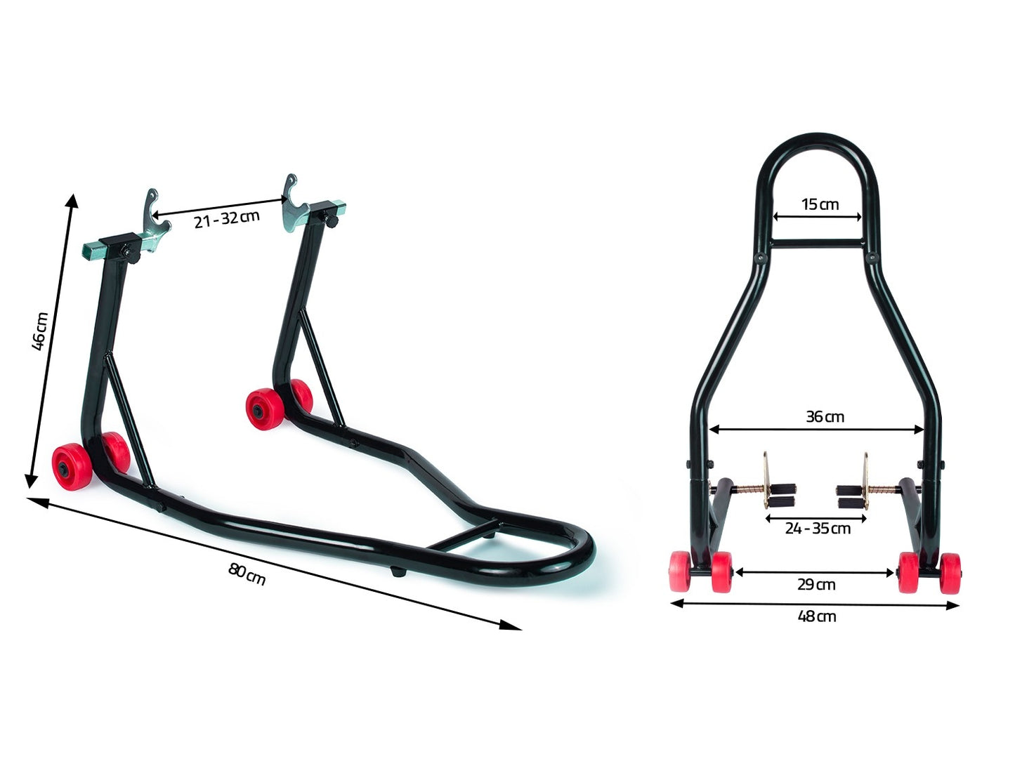 Motorcycle stand, front + rear lift Humberg MT1