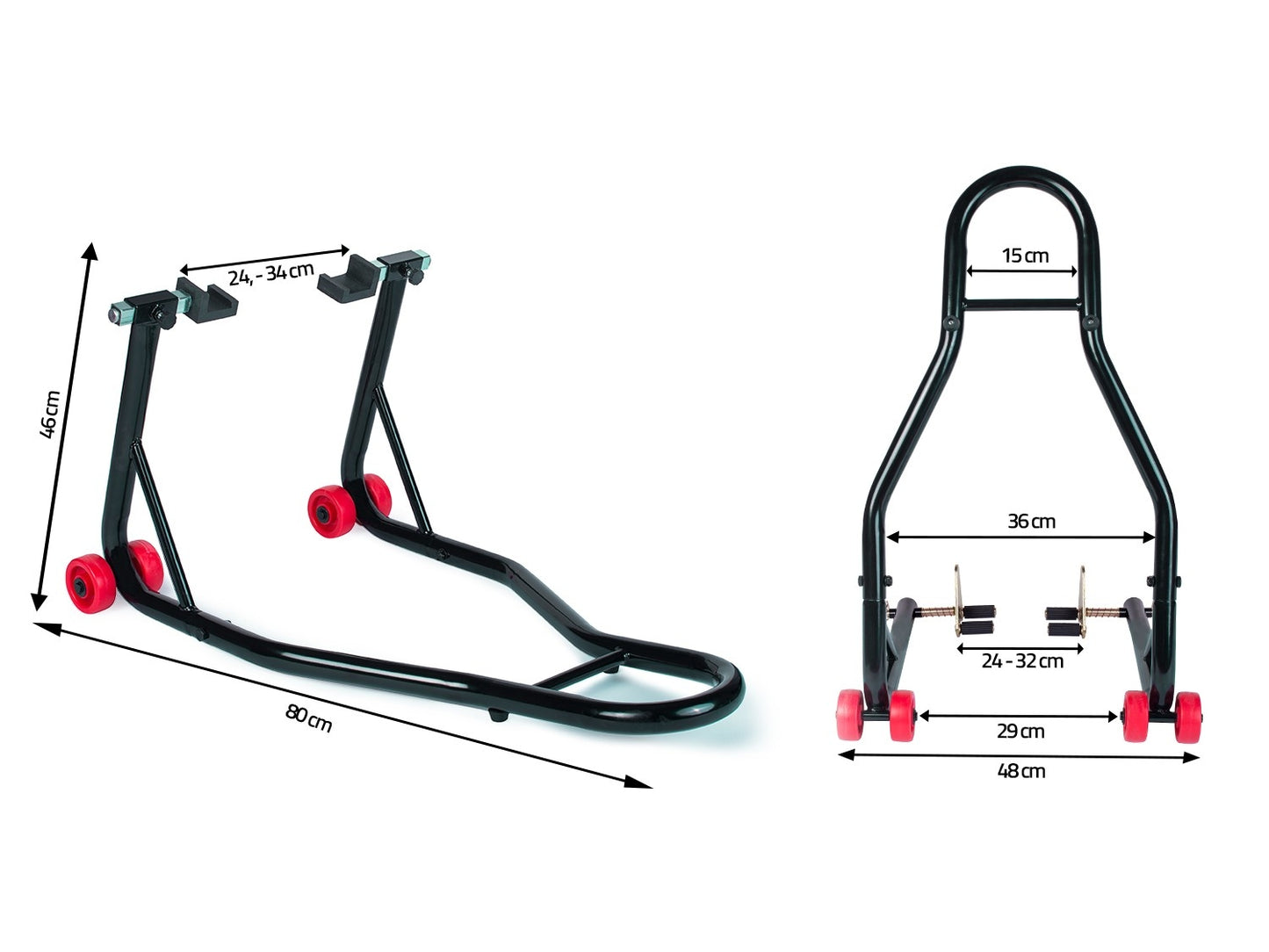 Motorcycle stand, front + rear lift Humberg MT2