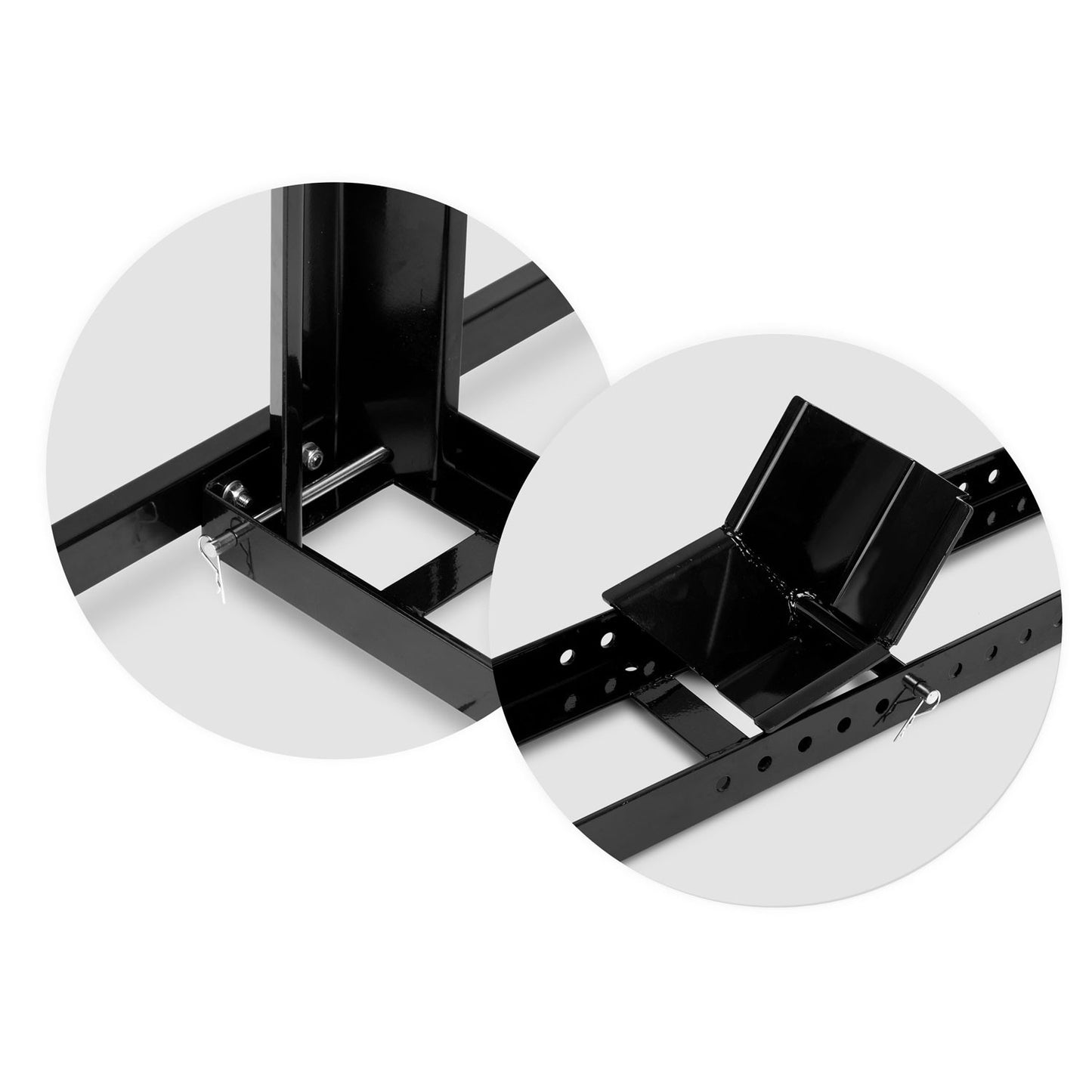 Motorcycle support for front wheel MT3 black