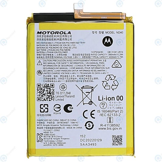 Motorola Edge 30 Batteri Original 4000mAh