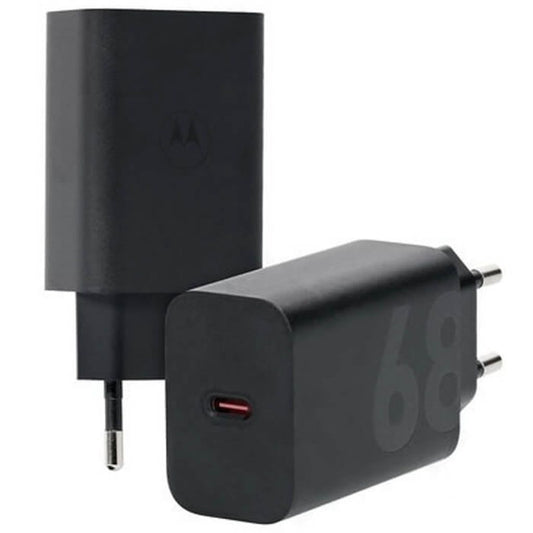 Motorola Edge 30 Pro 68W Nätadapter - Svart