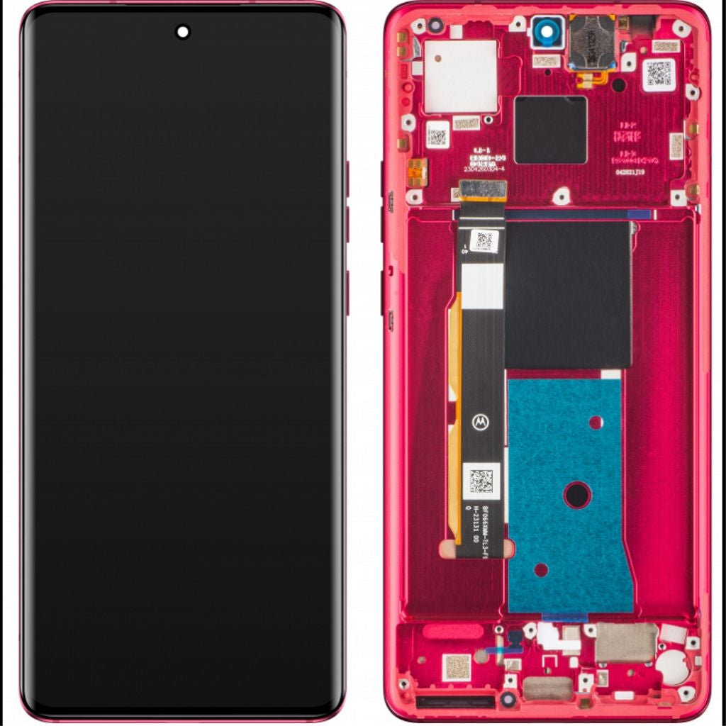 Motorola Edge 40 LCD-skärm Original - Röd