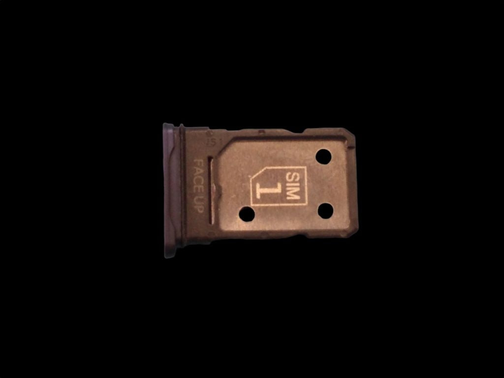 Motorola Edge 60 Neo Enkelt SIM-kortshållare - Grå