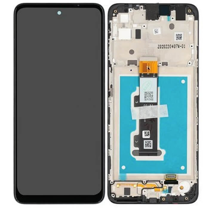 Motorola Moto E32S LCD-skärm - Grå