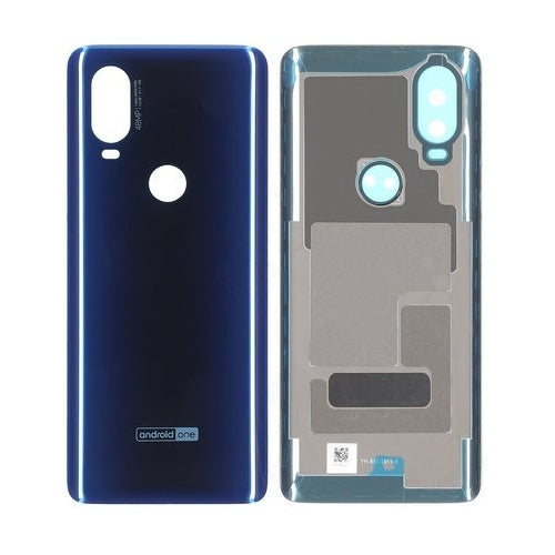 Motorola One Vision Back Cover - Blue