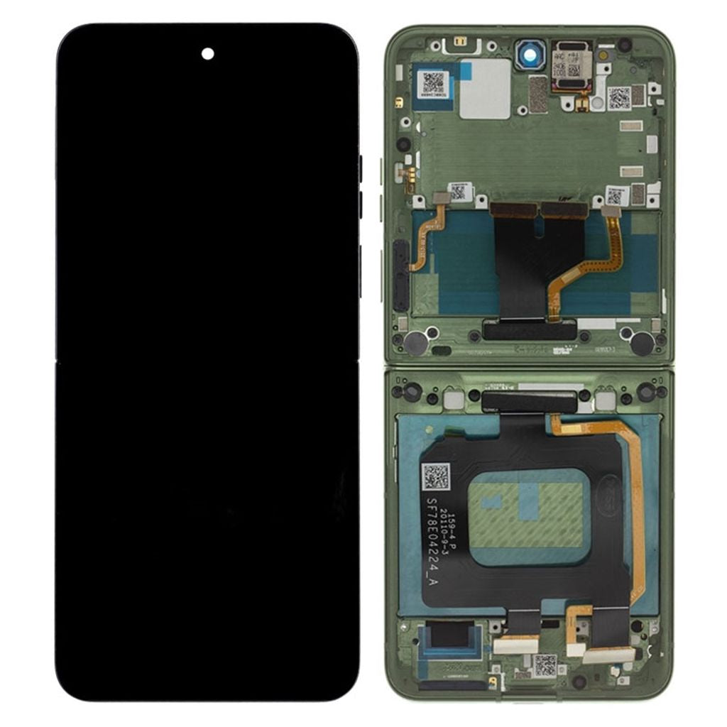 Motorola Razr 50 Ultra LCD-skärm Original - Vårgrön