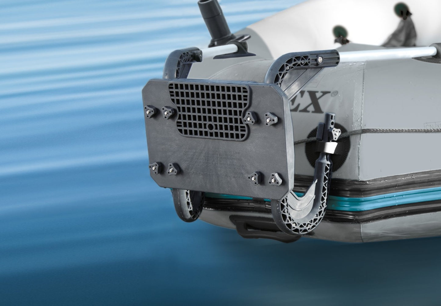 Mounting for the electric motor for the pontoon INTEX 68624
