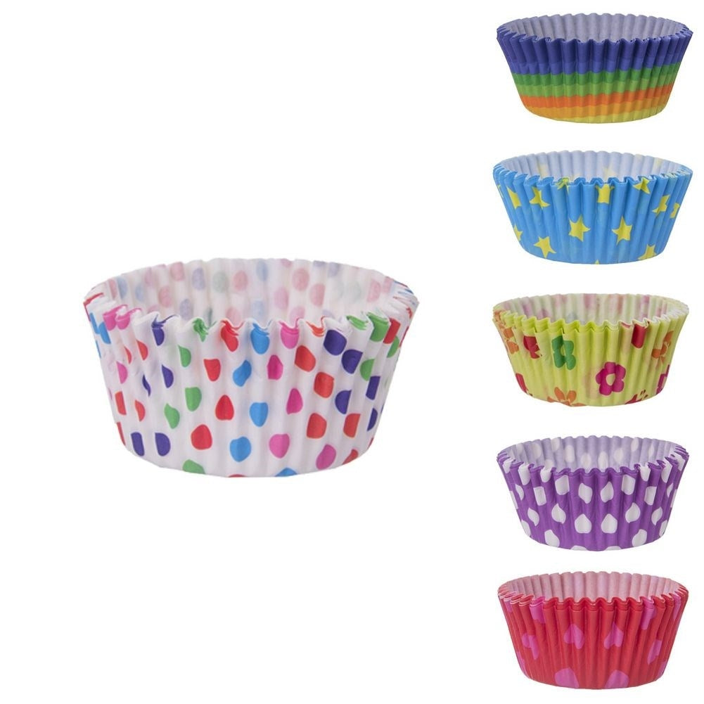 Muffin molds 200-pack: Perfect for mini-cupcakes and pralines