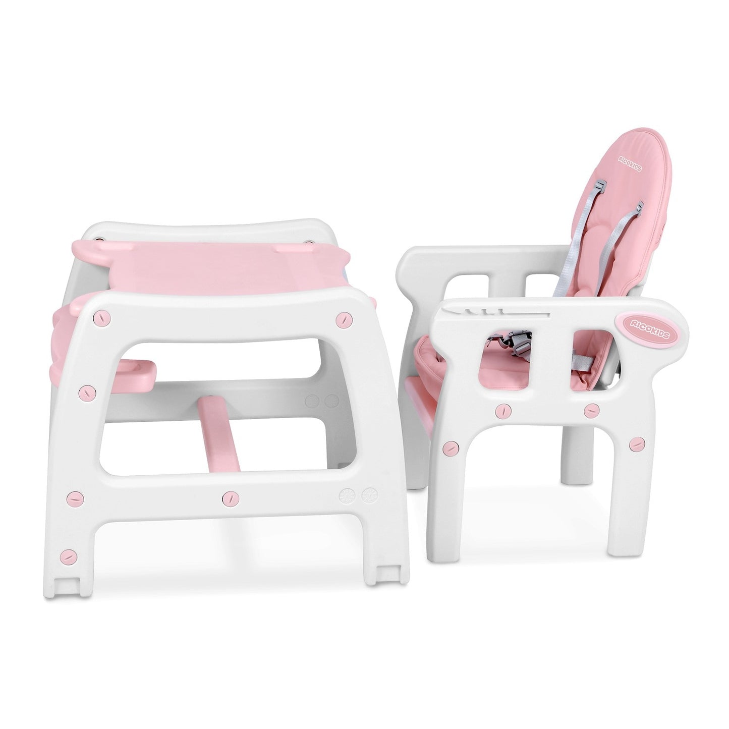 Multifunctional 5-in-1 Dining Chair Sinco, Pink