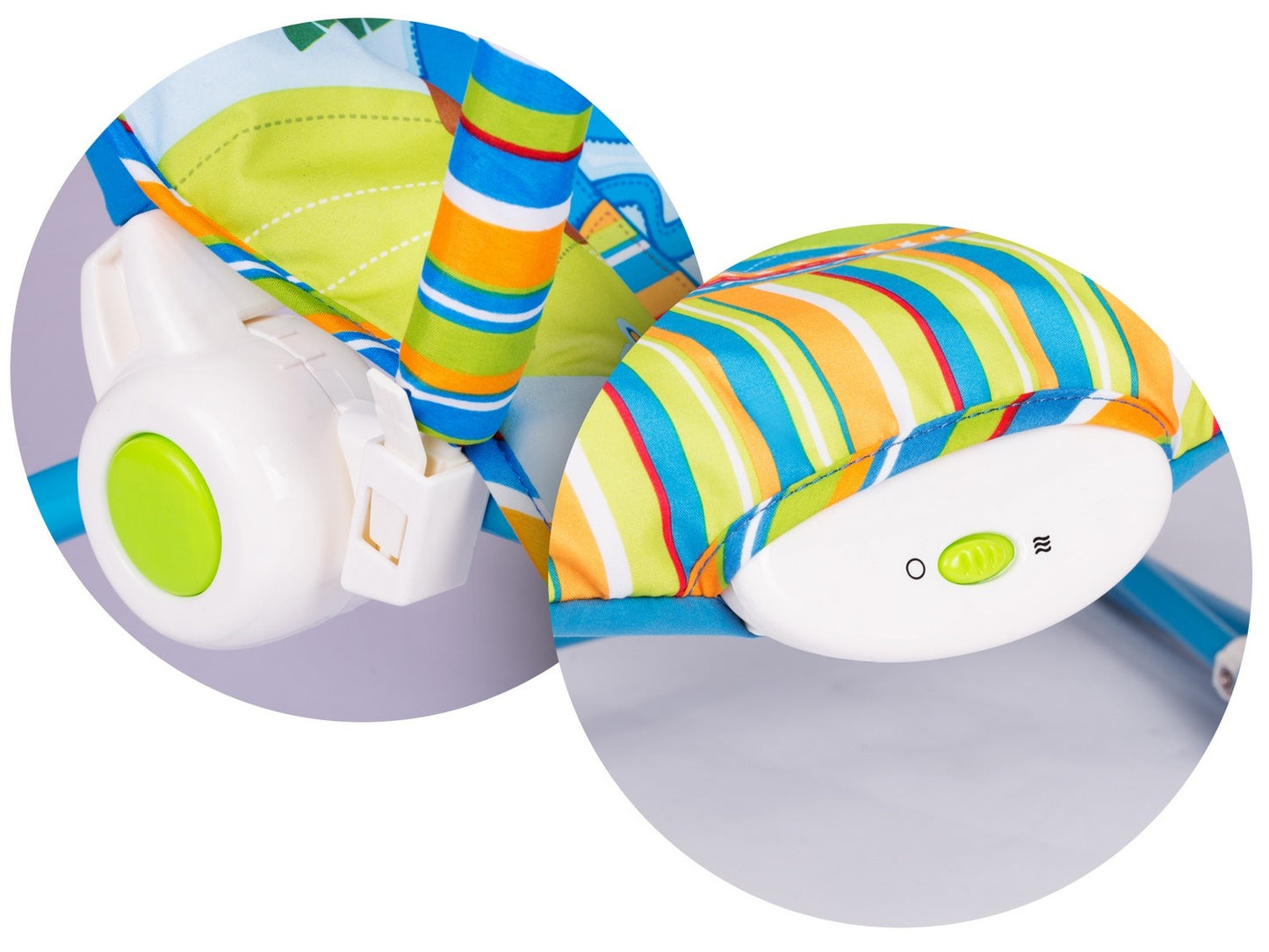 Multifunctional Babysitter with Vibration and Music from Ricokids