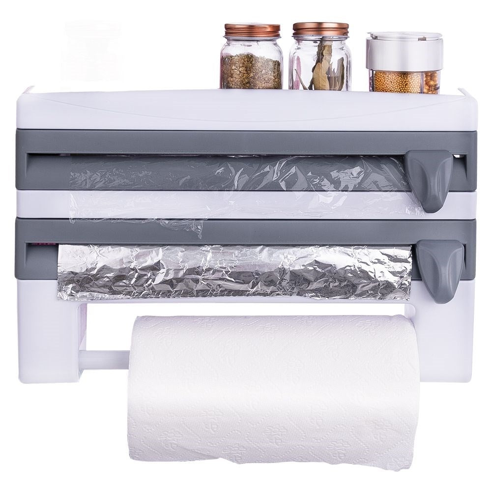 Multifunctional Dispenser for Foil and Paper Towels
