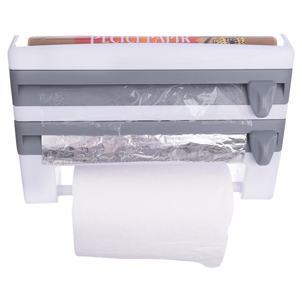 Multifunctional Dispenser for Foil and Paper Towels