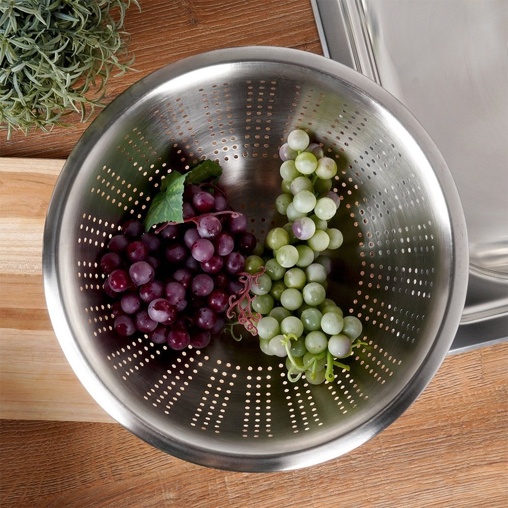 Multifunctional Kitchen Colander in Stainless Steel