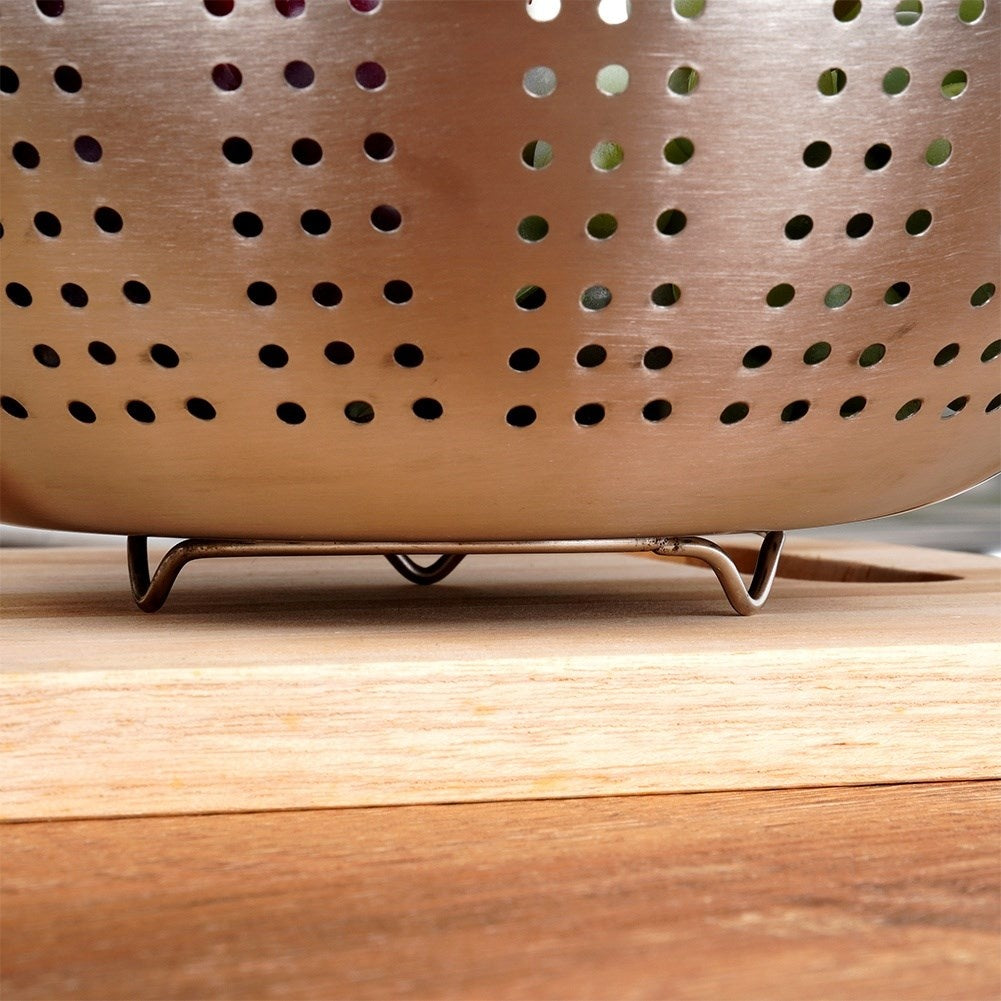 Multifunctional Kitchen Colander in Stainless Steel