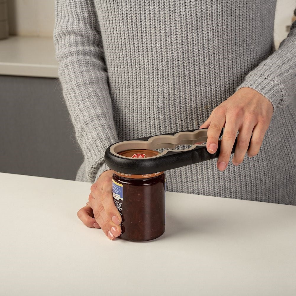 Multifunctional Opener for Cans and Bottles, Non-Slip Design