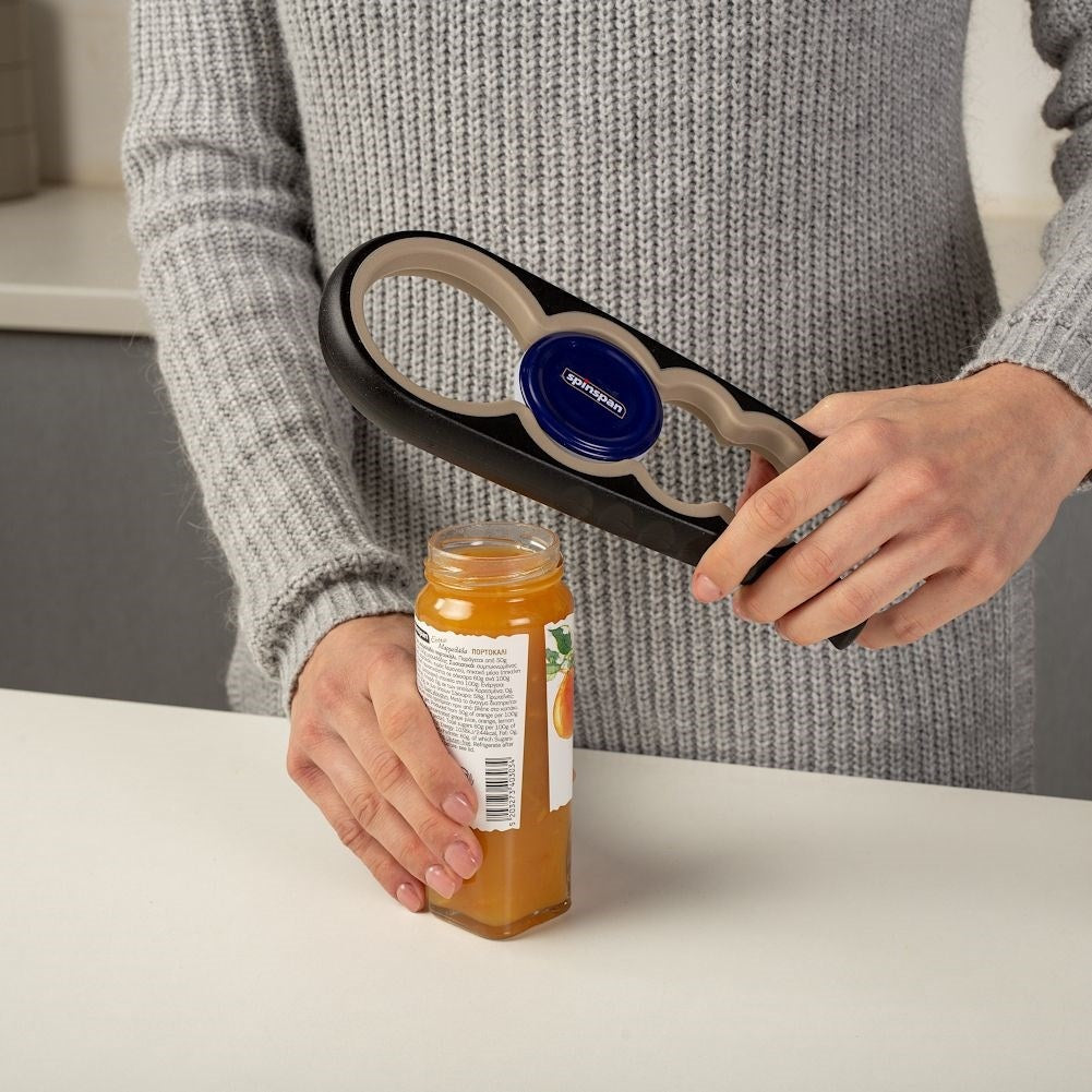 Multifunctional Opener for Cans and Bottles, Non-Slip Design