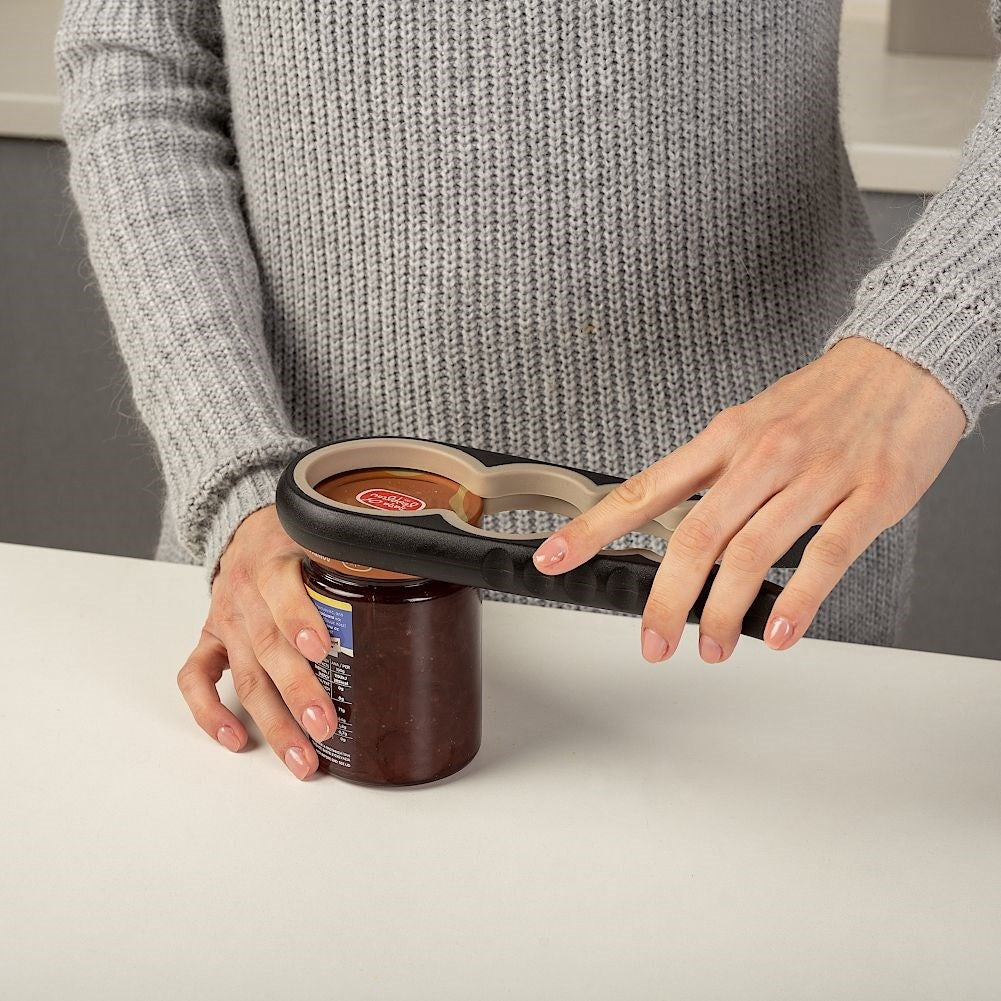 Multifunctional Opener for Cans and Bottles, Non-Slip Design