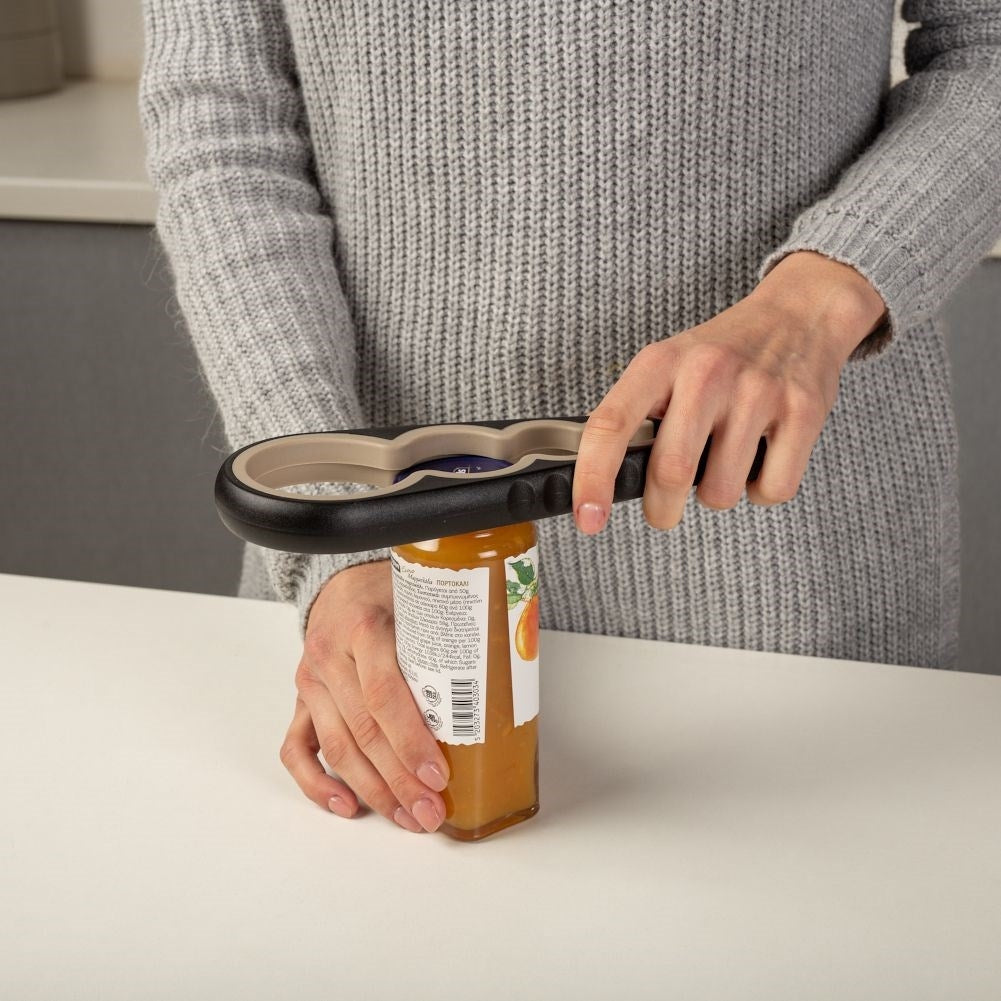 Multifunctional Opener for Cans and Bottles, Non-Slip Design