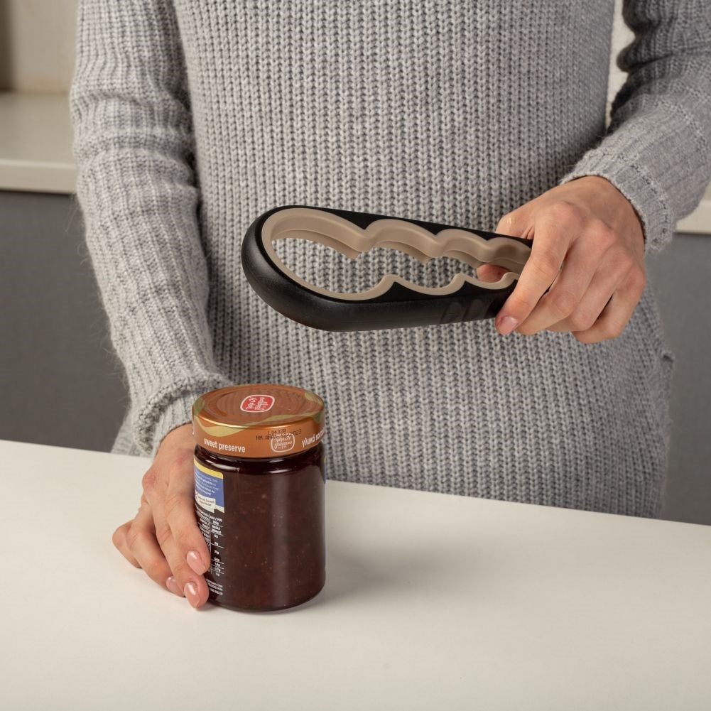 Multifunctional Opener for Cans and Bottles, Non-Slip Design