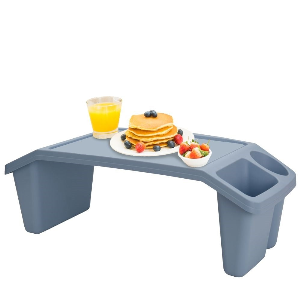Multifunctional bedside table for breakfast, work and reading