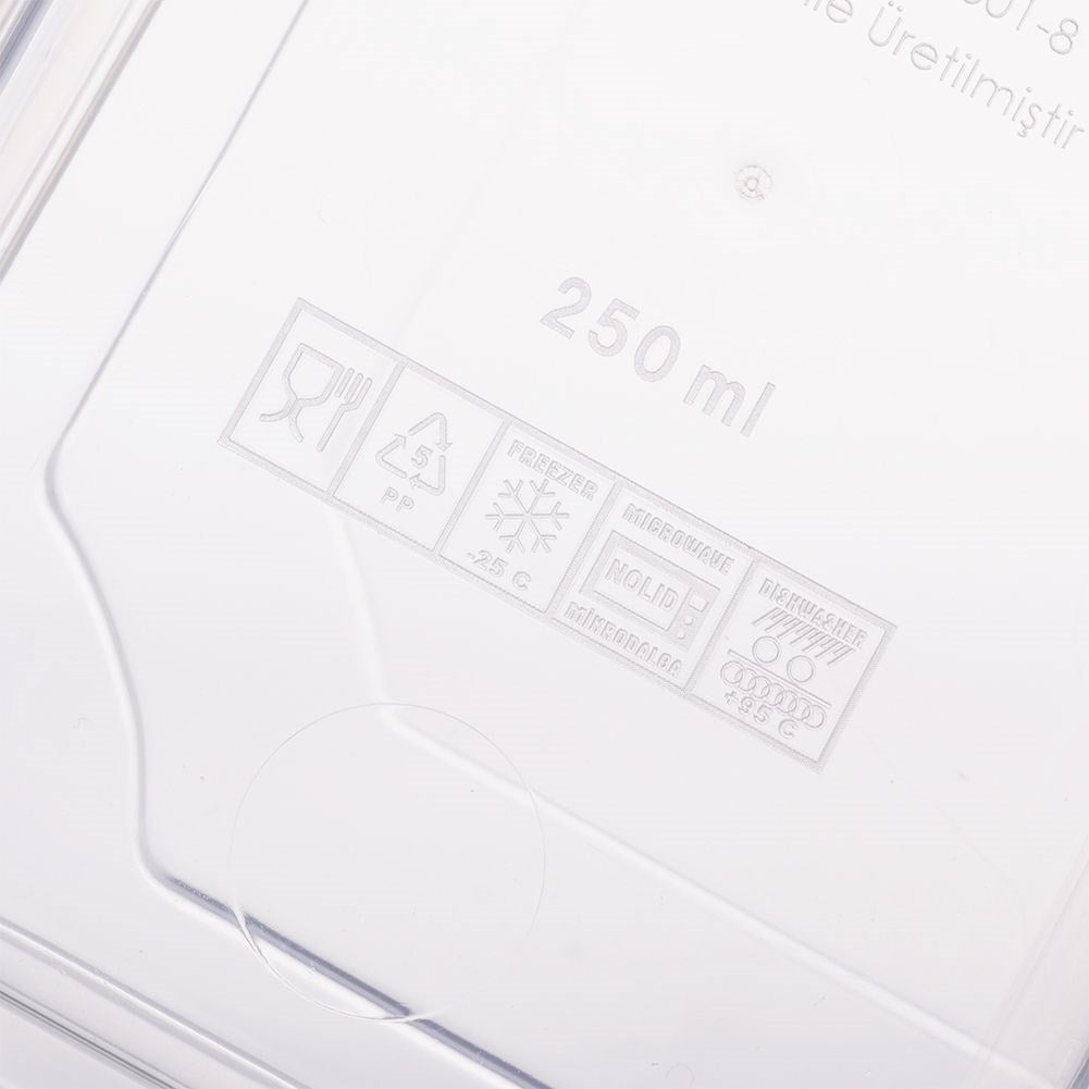 Multifunctional food container for dishwasher, fridge, freezer & microwave