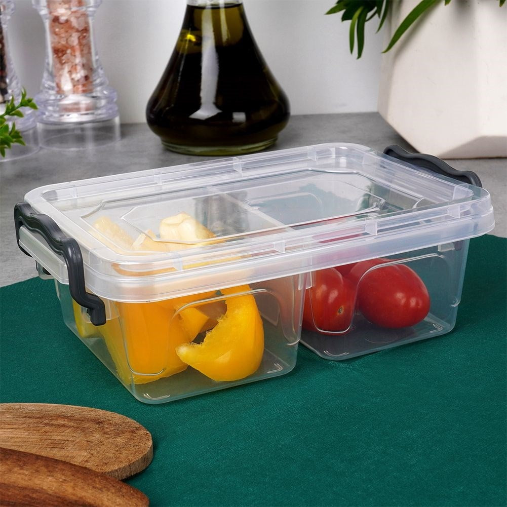 Multifunctional food container for dishwasher, fridge, freezer & microwave