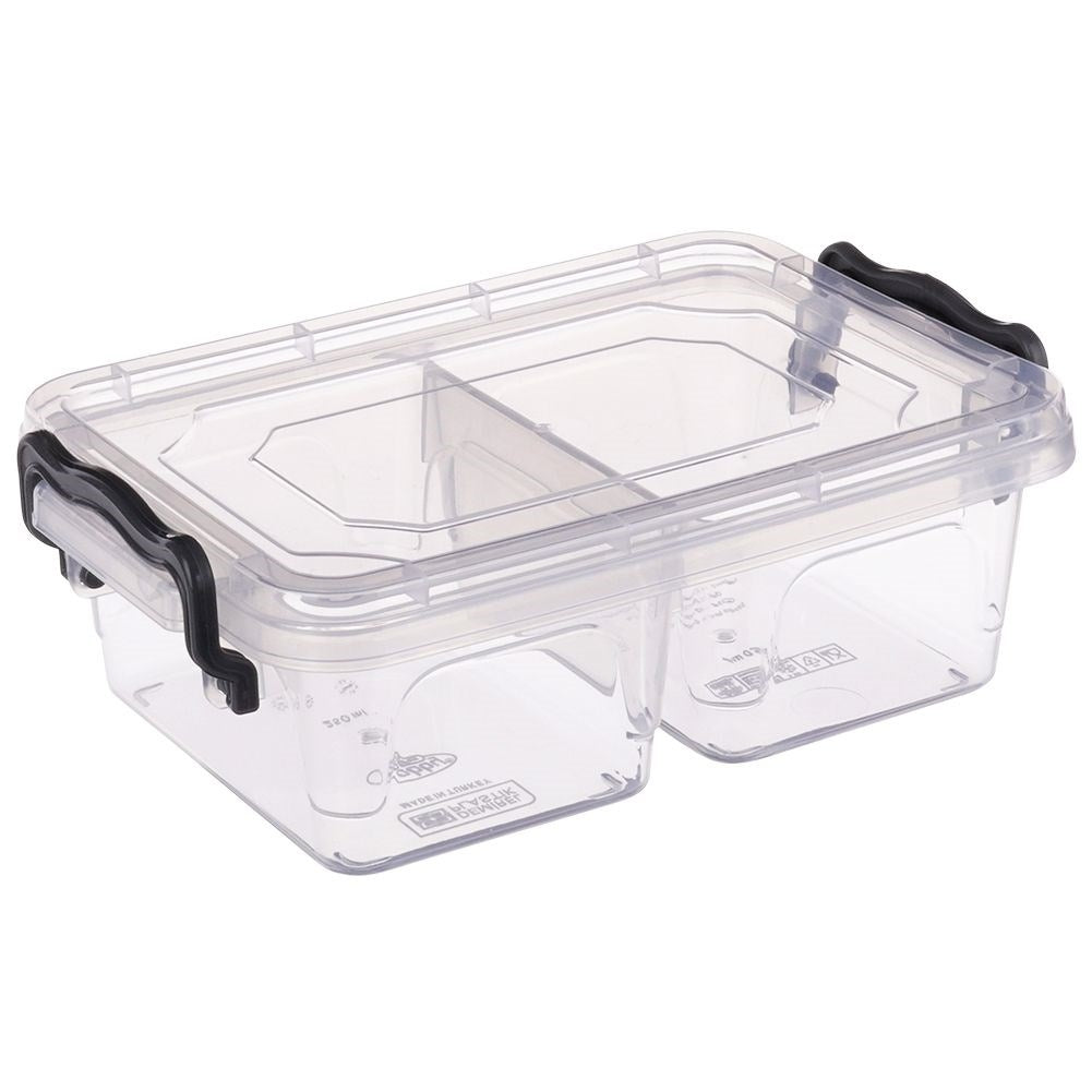 Multifunctional food container for dishwasher, fridge, freezer & microwave