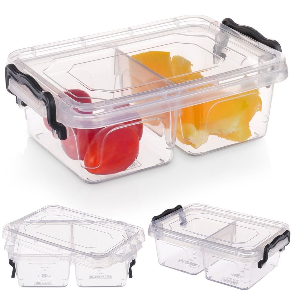 Multifunctional food container for dishwasher, fridge, freezer & microwave