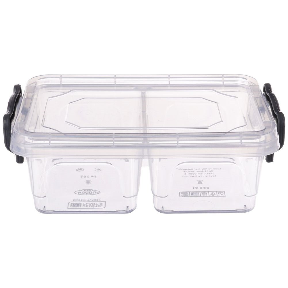 Multifunctional food container for dishwasher, fridge, freezer & microwave